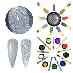 Glitter sclipici Reflective-Silver #305501 